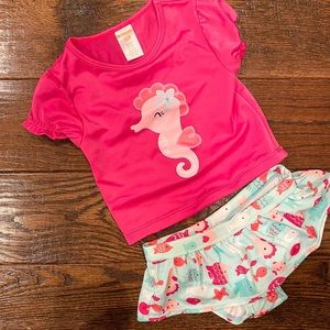 Rashguard Swimsuit Set